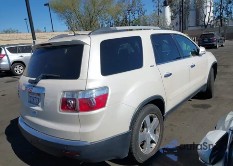 2010 GMC Acadia Slt-1 from USA, damaged, VIN 1GKLRMED7AJ119282